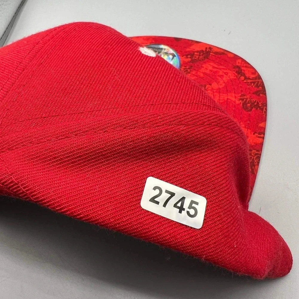 Air Jordan Hat Men Red‎ Carmelo Anthony Jumpman Snap Back Cap